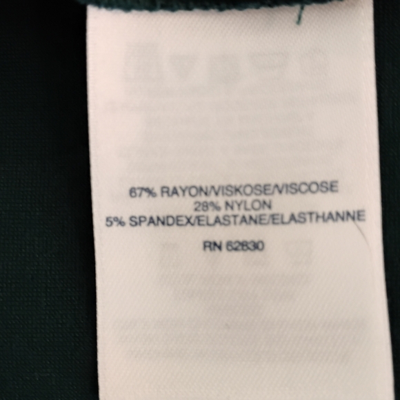 Lands End Stretch Sleeveless Ponte Dress With Pockets - Size 10 - Picture 6 of 7